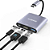ADAPTADOR COMTAC DE USB C PARA AV DIGITAL MULTIPORTAS USB 3.0 + HDMI + USB C - 20119405 - Imagem 2