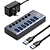 HUB USB3.0 Comtac - 7 Portas Aluminium 5G com Fonte 12V 3A - Imagem 1