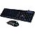 Kit Teclado e Mouse Usb Gaming Memb Km200 Pto Hp - Imagem 2