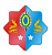 Metal EB Distintivo de Lapela Militar da Reserva General de Brigada - Imagem 1