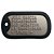 Colar Militar Dog Tag Brasão EB + Chapinha personalizada - Imagem 3