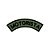 Distintivo Semicircular Bordado de Baixa Visibilidade - Manicaca MOTORISTA - Imagem 1