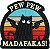 Patch Bordado PEW PEW MADAFAKAS! 7X7 - Imagem 1