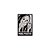 Patch Bordado PENSE POSITIVO 5 x 7 CM - Imagem 1