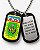 Colar Militar Dog Tag Personalizado Resinado e Alto Relevo - Imagem 6