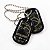 Colar Militar Dog Tag Personalizado Resinado e Alto Relevo - Imagem 2
