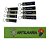 Chaveiro Bordado 15 x 4 ARTILHARIA - Imagem 1