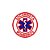 Patch Bordado SOCORRISTA BOMBEIROS 8 X 8 CM - Imagem 1