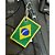 Patch Bordado Bandeira Do Brasil 5,7 x 3,8 cm - Imagem 2