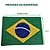 Patch Termocolante Bordado Bandeira Do Brasil 7 x 4,5 cm - Imagem 2