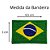 Patch Termocolante Bordado Bandeira Do Brasil Kit 10 Unidades - Imagem 2