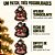 Patch Bordado Papai Noel Está em Missão 10 x 7 CM - Imagem 2