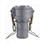 Acoplador Camlock Em Alumínio Tipo C 2.1/2" x 2.1/2" - Imagem 1