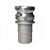Adaptador Camlock Em Alumínio Tipo E 2.1/2" x 2.1/2" - Imagem 1