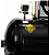 Compressor de Ar industrial Schulz 5HP 250 Litros Trifásico - Imagem 4
