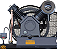 Compressor de Ar de Alta Pressão 20pés/200L - Motor Monofásico 5HP - Imagem 2