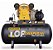 Compressor de Ar de Média Pressão Linha Top 10 Pés/110L - Motor Monofásico 2HP - Imagem 1