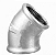 Cotovelo FG 1. 1/2" 45º Graus Tupy - 120 - Imagem 1