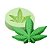Molde de Silicone para Velas e Sabonetes Artesanais Folha Cannabis - Imagem 1