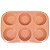 Forma de Silicone Multifuncional de 6 Cavidades para Cupcakes e Sabonetes Redondo - Imagem 2