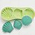 Molde de Silicone Conchas do Mar 3 Cavidades para Velas e Sabonetes - Imagem 1