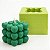 Molde de Silicone Cubo Corações para Sabonetes e Velas - Imagem 1