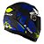 CAPACETE LS2 FF358 TRIBAL AZUL - Imagem 3