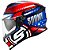 CAPACETE SUOMY STELLAR - AMERICA STAR  VERMELHO / AZUL - Imagem 1