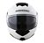 CAPACETE NORISK ROUTE FF345 MONOCOLOR BRANCO - Imagem 5