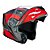 CAPACETE NORISK MOTION DEFENDER VERMELHO - Imagem 4