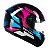 CAPACETE PEELS SPIKE MOTION PRETO ROSA - Imagem 2