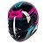 CAPACETE PEELS SPIKE MOTION PRETO ROSA - Imagem 3