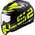 CAPACETE LS2 FF353 RAPID CROMO PRETO FOSCO/AMARELO - Imagem 1