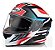 CAPACETE SUOMY SPEEDSTAR ASYMMETRIC AZUL/VERMELHO - Imagem 2