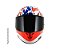 CAPACETE LS2 FF323 ARROW R FREEDOM BRANCO/LARANJA - Imagem 3