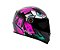 CAPACETE LS2 FF358 TRIBAL ROSA/AZUL - Imagem 3