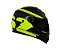 CAPACETE LS2 FF358 FLUO PRETO FOSCO/AMARELO - Imagem 3