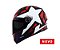 CAPACETE LS2 FF358 STARWAR BRANCO/VERMELHO - Imagem 1