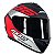 CAPACETE AXXIS DRAKEN Z96 PRETO FOSCO/VERMELHO - Imagem 6