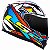 CAPACETE LS2 FF358 XDRON LARANJA/BRANCO - Imagem 3