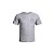 CAMISETA POLIÉSTER MANGA CURTA ADULTO CINZA MESCLA PERSONALIZADA DTF 10cm X 10cm - Imagem 1