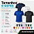 Camiseta Personalizada Adulto Poliéster com Logo Pequeno 10x10 - Imagem 3