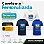 Camiseta Personalizada Adulto Poliéster com Estampa Frente 27,5x20cm - Imagem 1