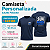 Camiseta Personalizada Adulto Poliéster com Logo Pequeno + Costas - Imagem 1