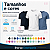 Camiseta Personalizada Adulto Poliviscose com Logo Pequeno 10x10 - Imagem 3