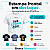 Camiseta Personalizada Adulto Poliviscose com Estampa Frente 27,5x20 - Imagem 1