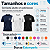 Camiseta Personalizada Adulto Poliviscose com Logo Pequeno + Costas - Imagem 3
