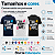 Camiseta Personalizada Adulto Poliviscose Frente e Costas - Imagem 3