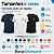 Camiseta Personalizada Adulto Algodão com Logo Pequeno 10x10 - Imagem 3
