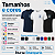 Camiseta Personalizada Adulto Algodão com Logo Pequeno + Costas - Imagem 3